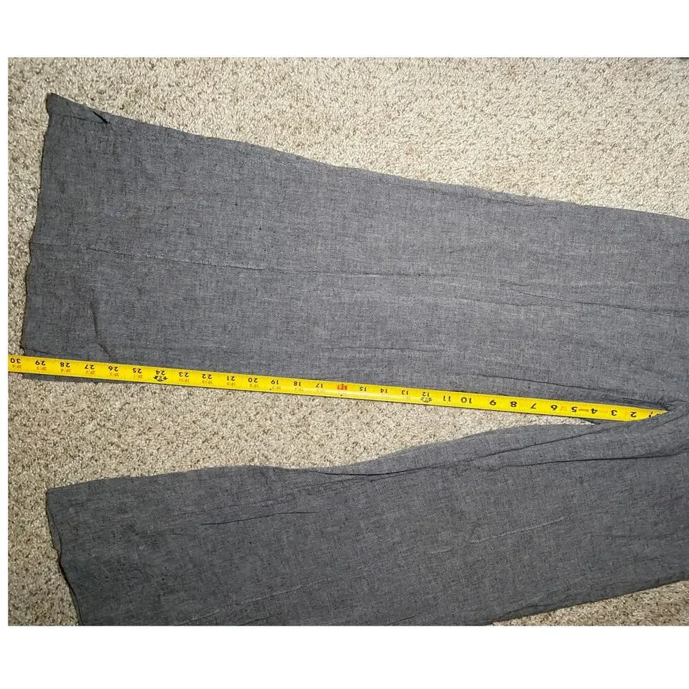 Banana Republic - Gray Cotton Linen Pants - Women's 4S